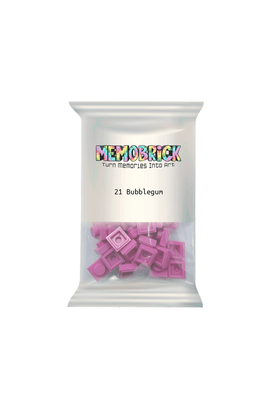 Bag of bricks- Bubblegum 21 - Memobrick