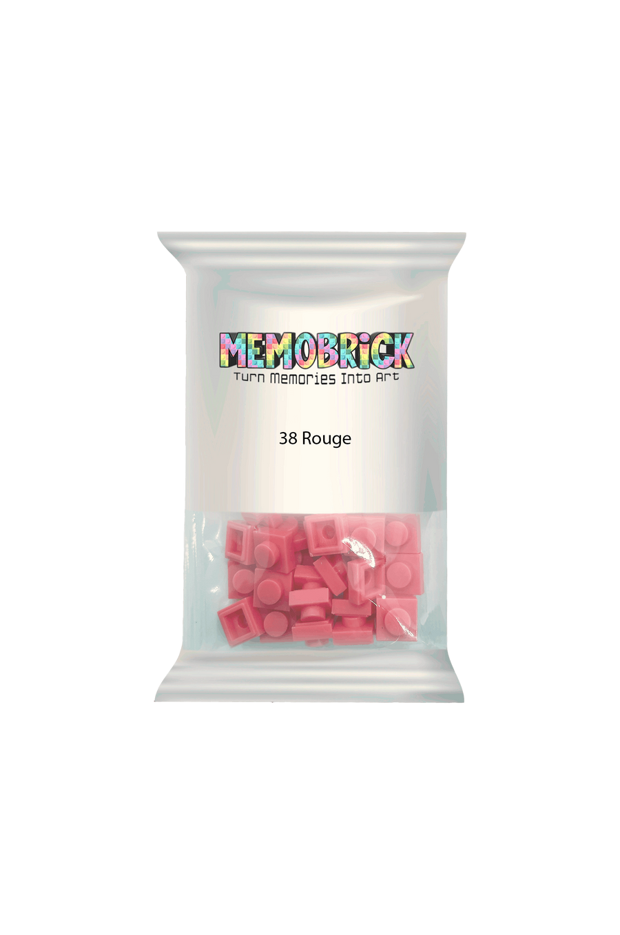 Bag of Bricks - Rouge38 - Memobrick