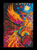 Abstract Phoenix  Bricked Mosaic Home Decor 20x30" Memobrick