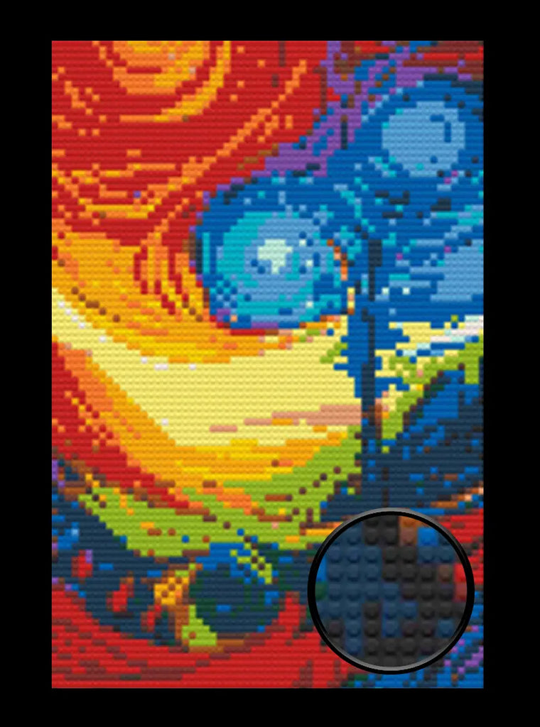 Abstract Tree Bricked Mosaic Home Decor 20x30