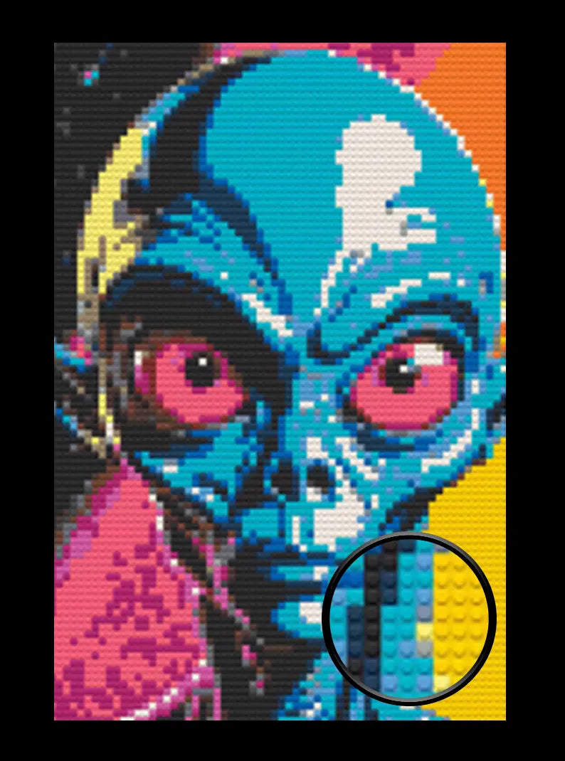 Elysians Bricked Mosaic Home Decor 20x30" Memobrick