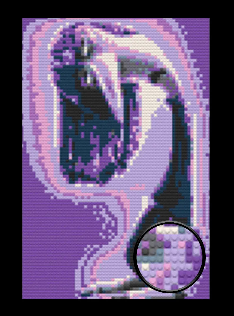 Inside Out Ennui Bricked Mosaic Home Decor 20x30" Memobrick