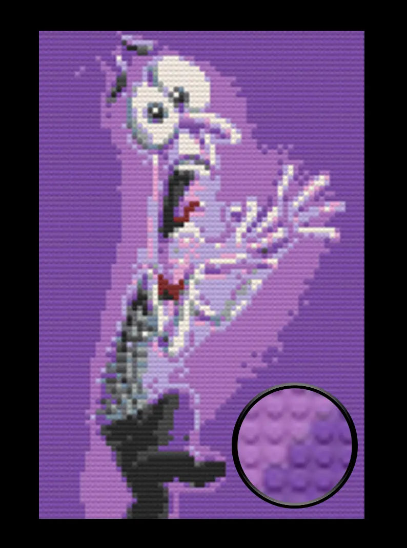 Inside Out Fear Bricked Mosaic Home Decor 20x30" Memobrick