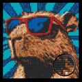 Swag Capybara  Home Decor Bricked Mosaic Portrait 20x20