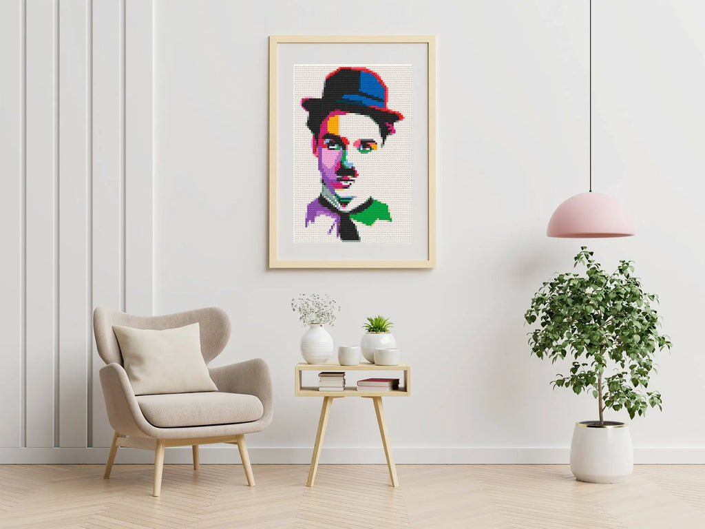 Bricked Mosaic 20x30" CHAPLIN - Memobrick