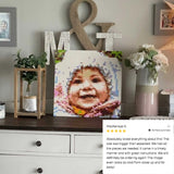 Custom Photo Brick Mosaic Portrait 16x16 in - Personalized DIY Photo Gift Kit — photo 9