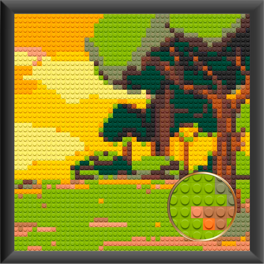 Bricked Mosaic 16x16